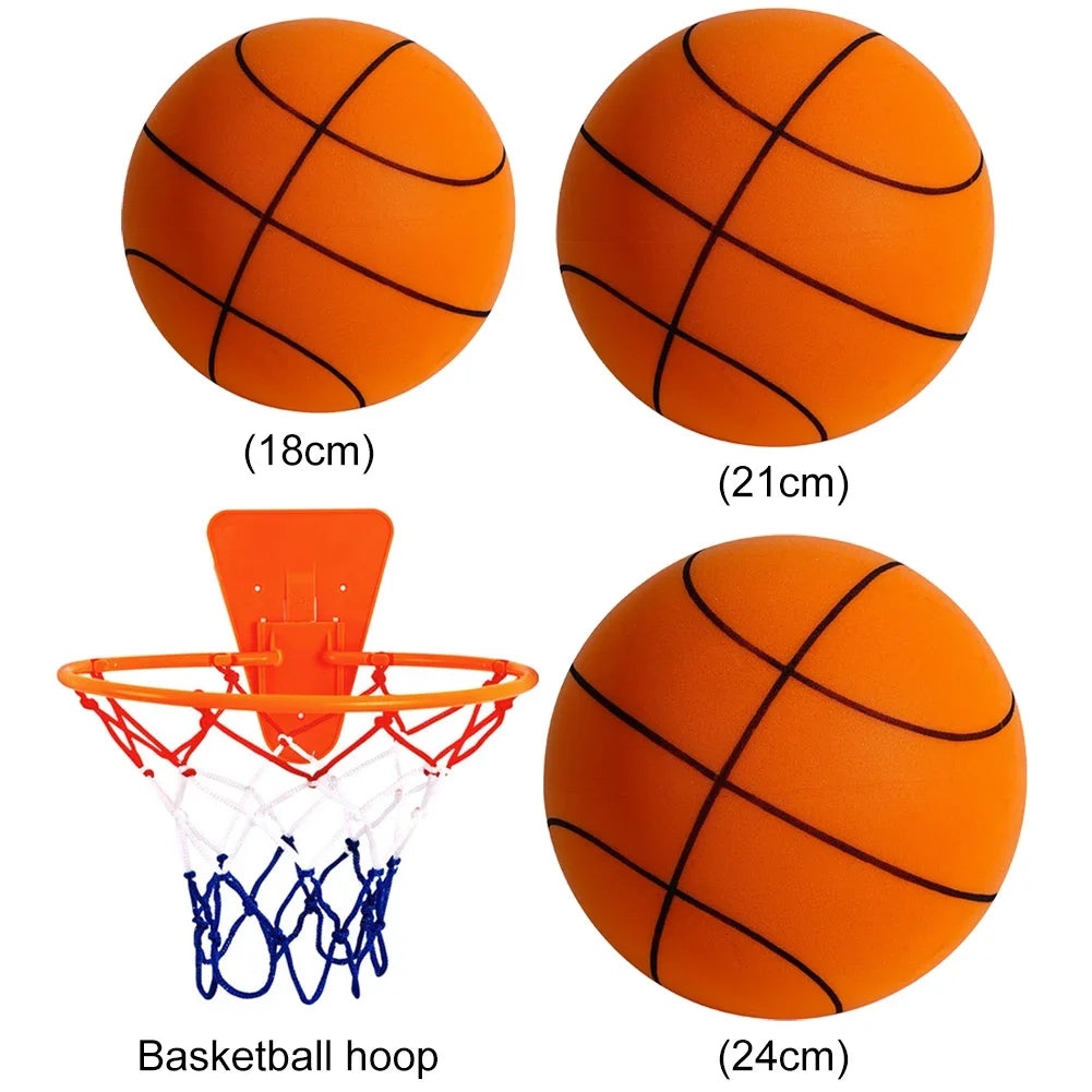Leiser Indoor Basketball aus weich elastischem Schaum in 3 Größen für Kinder