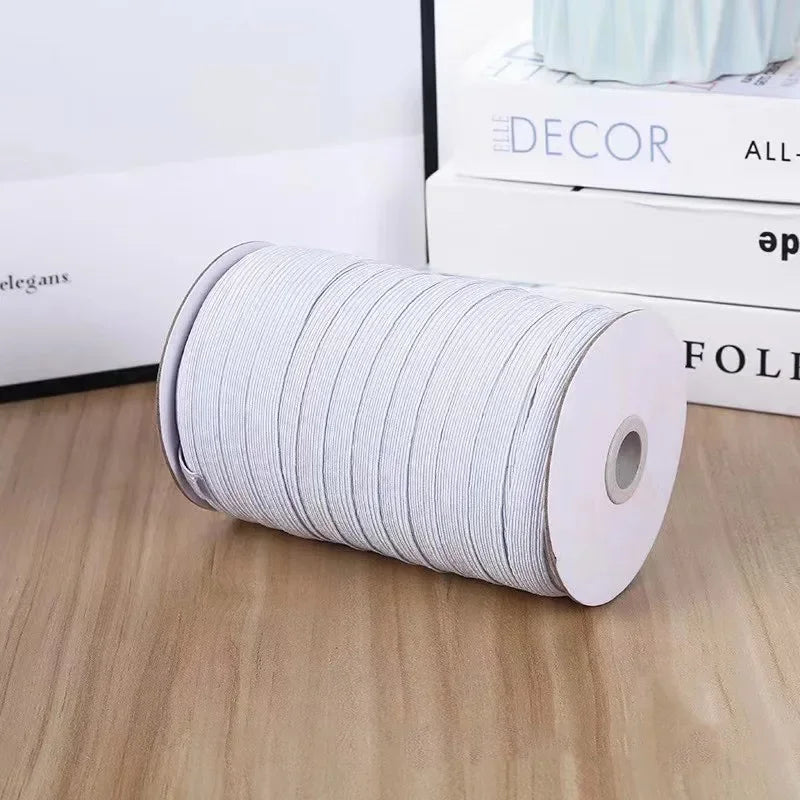 Vielseitiges Nähband Weiß Schwarz 3-12mm für Bekleidung & DIY