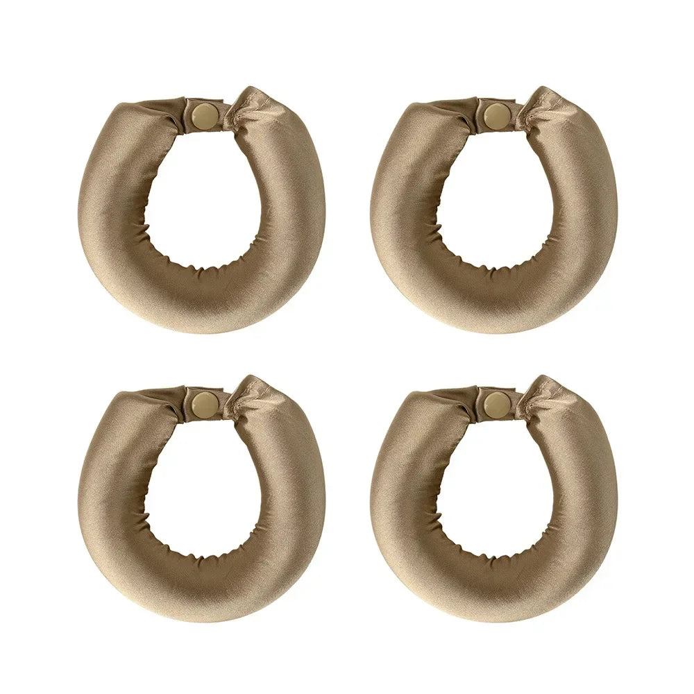 Heatless Lockenwickler Set: Satin Lockenstab Stirnband für sanfte Wellen