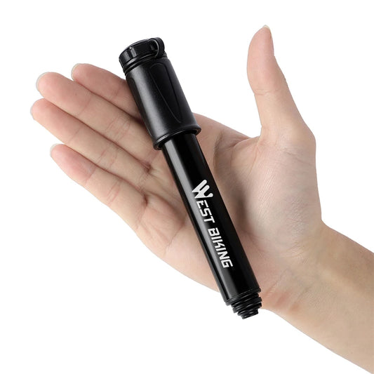 Tragbare Mini Fahrradpumpe Aluminium 100Psi für Schrader Presta Ventile