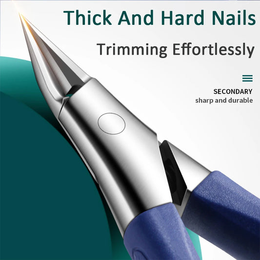 Präzises Edelstahl-Trimmer-Set für Finger - Zehen – Komfortables Styling im praktischen Kombipaket