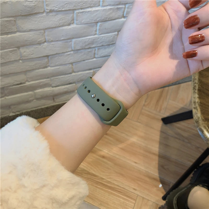 Wasserdichtes Silikonband in diversen Farben – perfekt für Huawei Watch FIT 3 - FIT 2