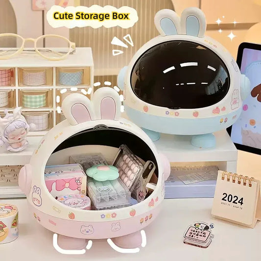 Kawaii Kaninchen Schreibtisch Organizer Box für Studenten & Mädchen Deko