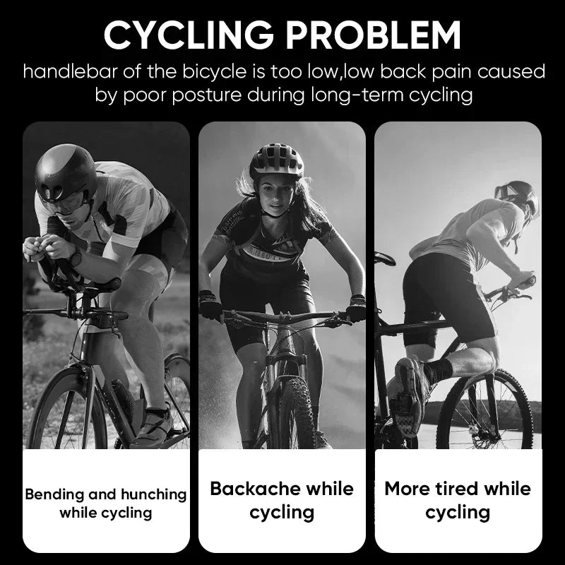 Fahrrad Vorbau Lenkererhöhung Aluminium Adapter 28,6mm für mehr Komfort