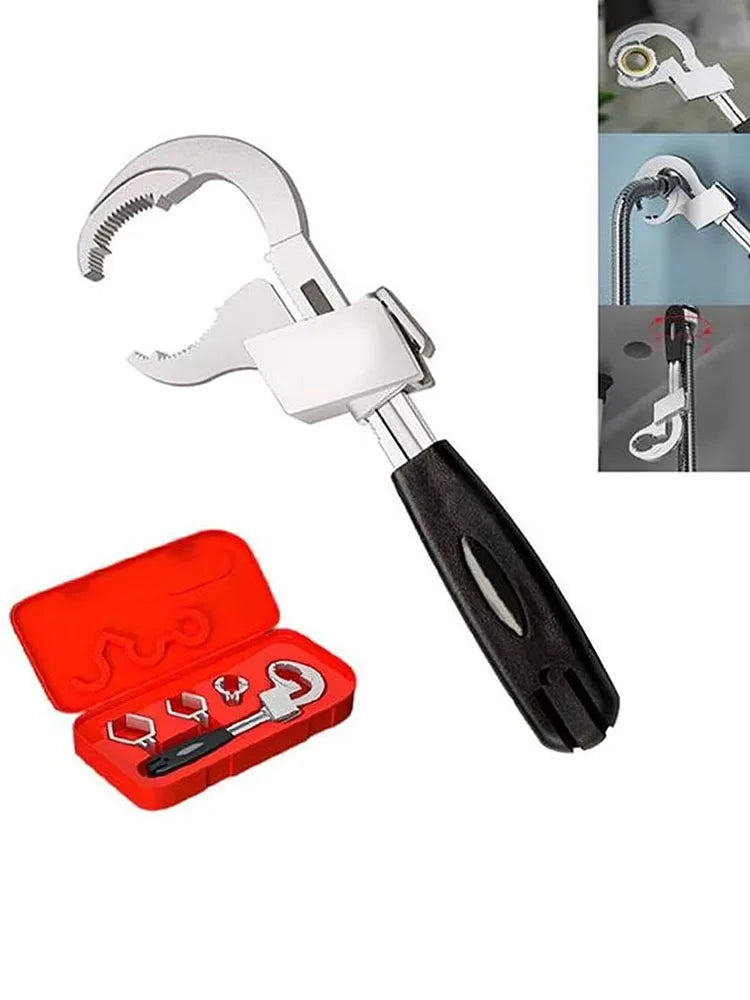 Universal Einstellbarer Waschbecken Schlüssel Mehrzweck Sanitär Werkzeug