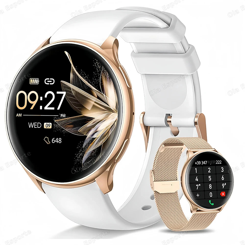 Bluetooth Smartwatch 1 39 Zoll mit Herzfrequenzmonitor und Sportfunktionen