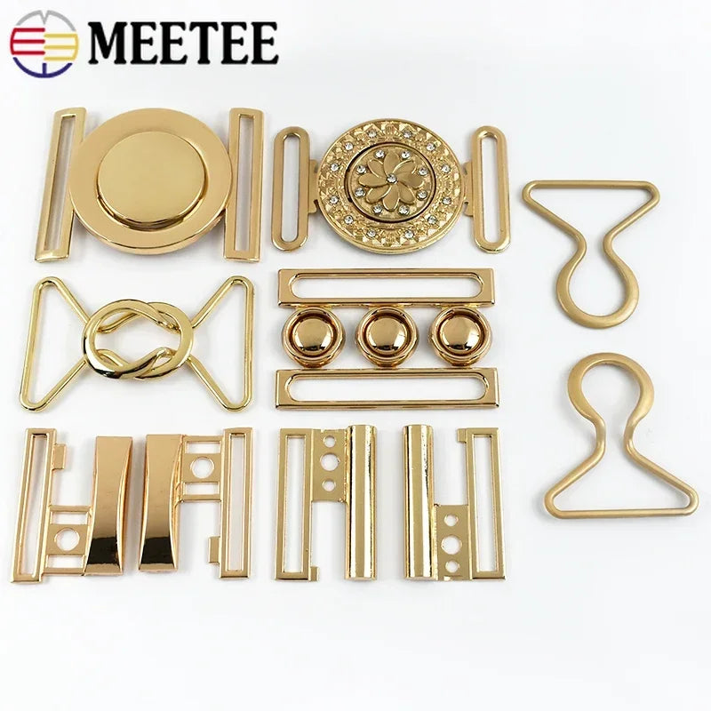 Dekorative Metall Gürtel und Taschen Schnallen für Mode & DIY