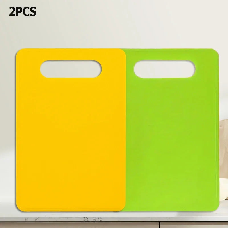 Flexibles Küchenschneidebrett aus Kunststoff rutschfest für Fleisch Gemüse