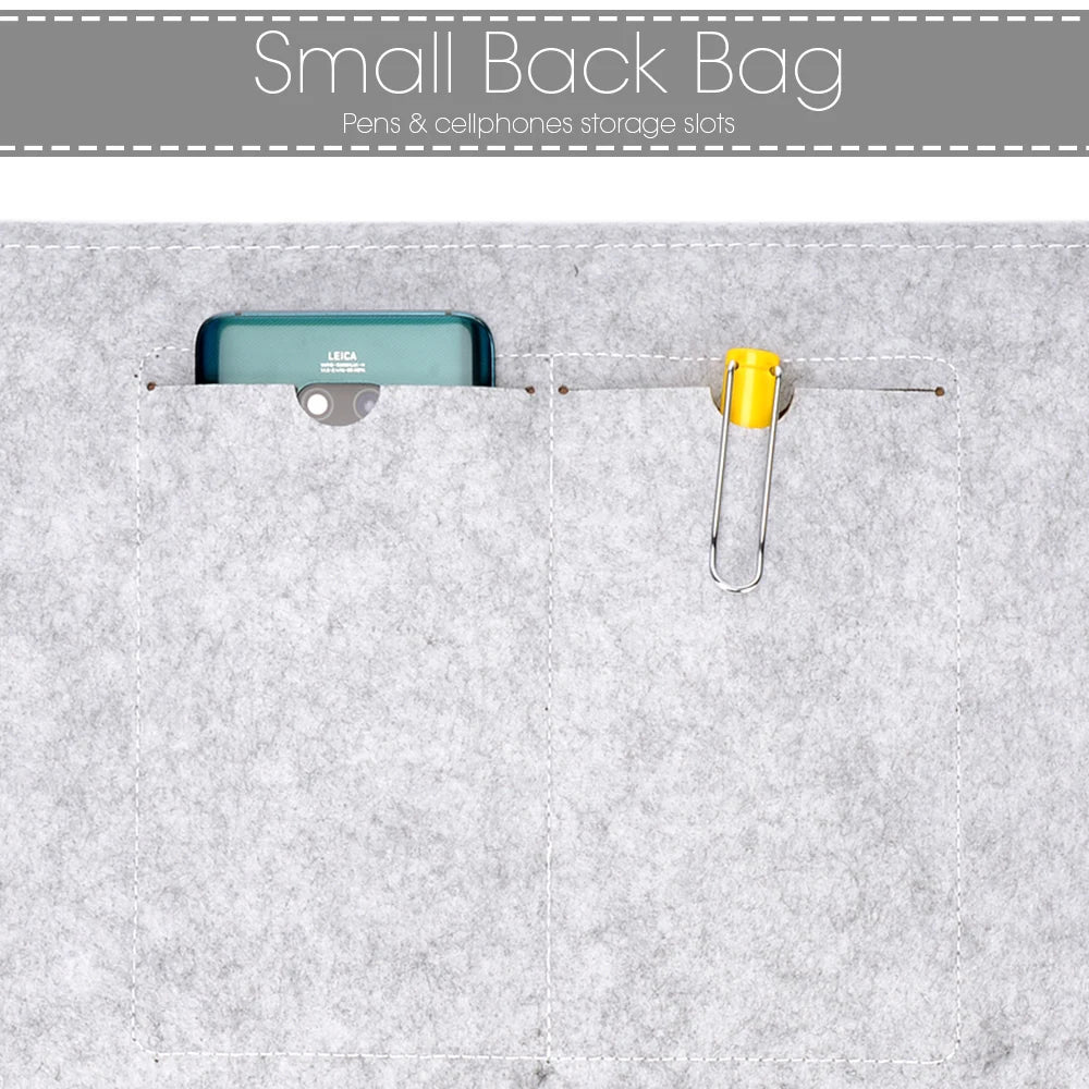 Wollfilz Laptoptasche in verschiedenen Größen mit praktischem Zubehör-Yabubestshop