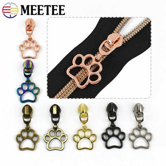 5# Nylon Reißverschluss Reparatur Sliders für Taschen Kleidung DIY Nähzubehör