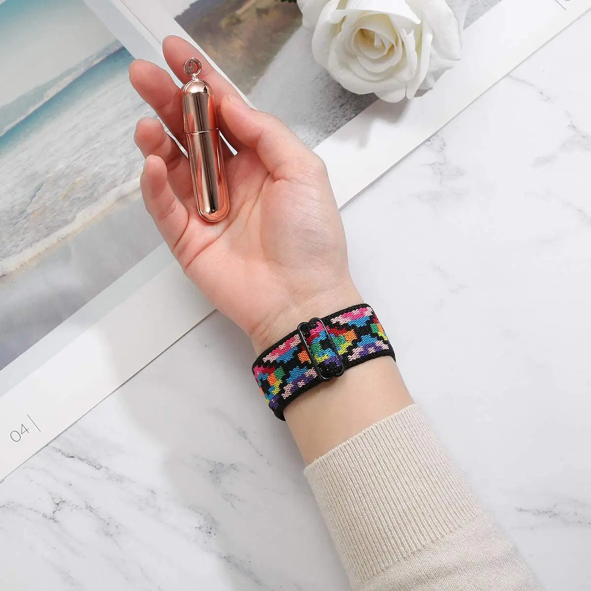 Verstellbares Nylonarmband für Redmi Watch 5 Active - Lite – Elastisch - Strapazierfähig