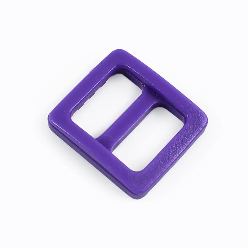 Kunststoff Schnallen Set mit Tri-Glide Ringen für Taschen und Gürtel