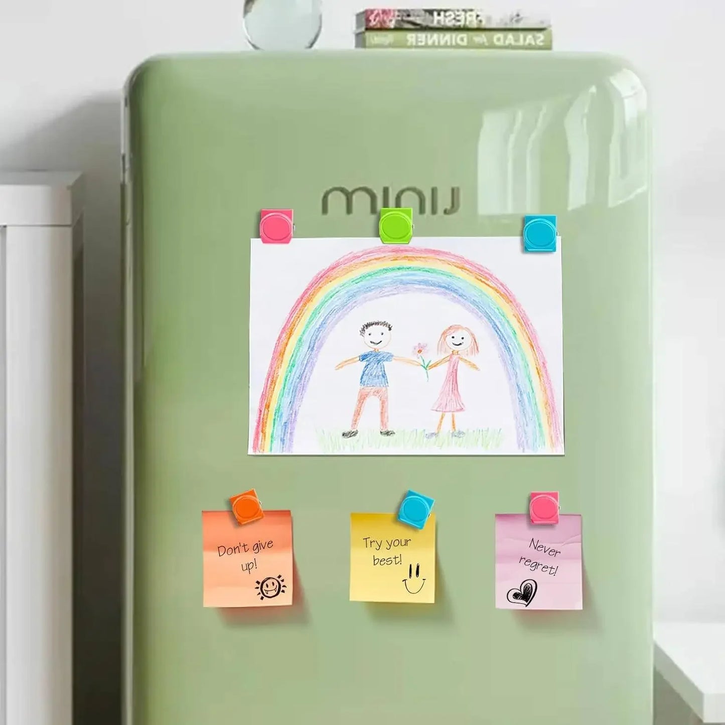 Starke Magnetklammern Set für Notizen und Fotos – 6, 12 oder 20 Stück