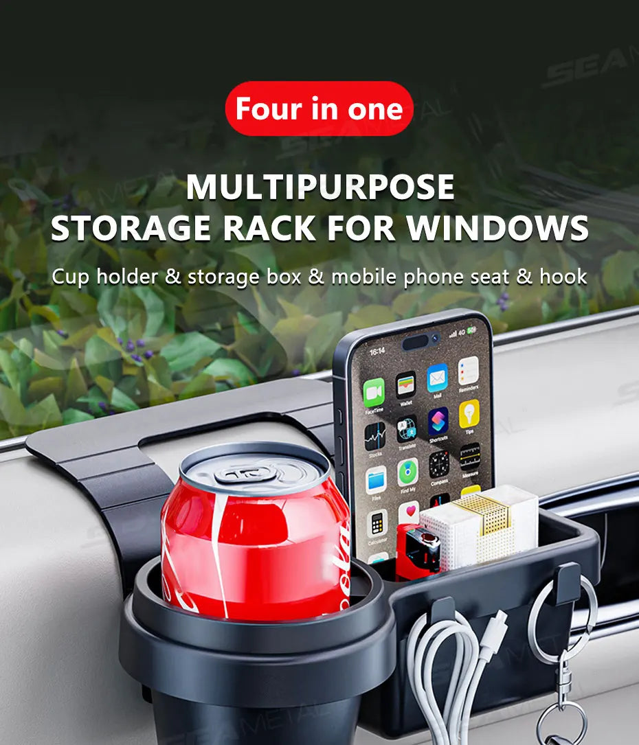 Praktischer Auto Getränke und Telefonhalter für Innenraum-Yabubestshop