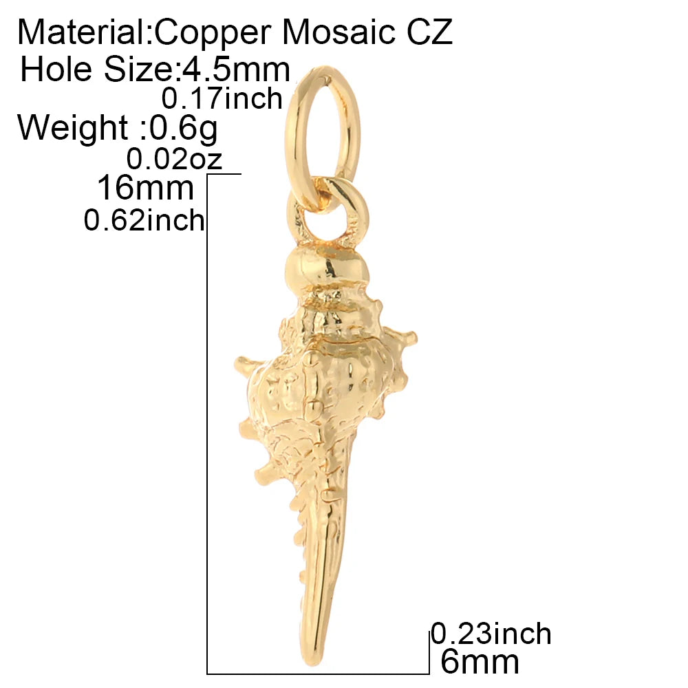 Kreative Anhänger mit Meeresmotiven aus Kupfer und Emaille