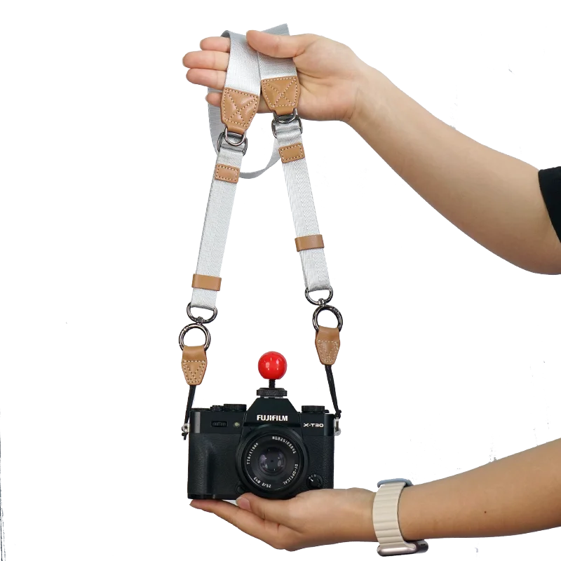 Nylon Kameragurt Schultergurt verstellbar Schnellverschluss Systemkamera