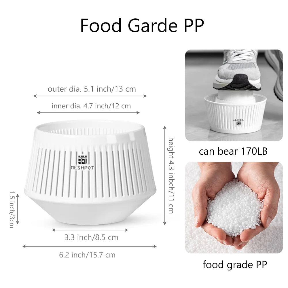 Dekorativer Pflanztopf für Orchideen und Zimmerpflanzen mit Wurzelkontrolle