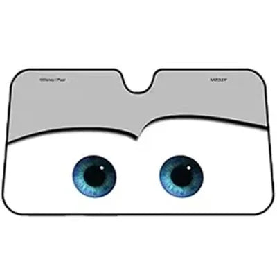 Effektiver Auto-Sonnenschutz mit Augen-Design, Aluminiumfolie 130x70 cm, 4 Farben