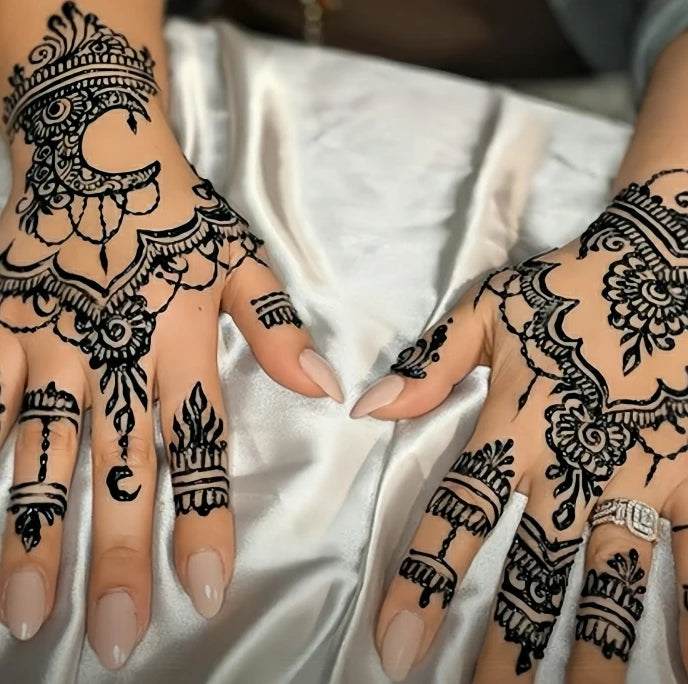 Natürliches blau schwarzes temporäres Jagua Tattoo Gel