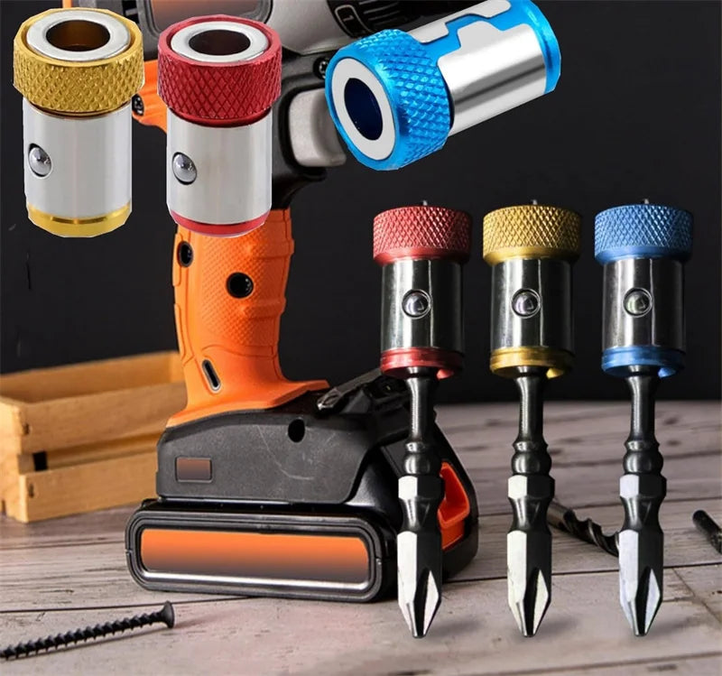 5er Set magnetische Schraubenringe für 1/4 Zoll Schraubendreher Bits
