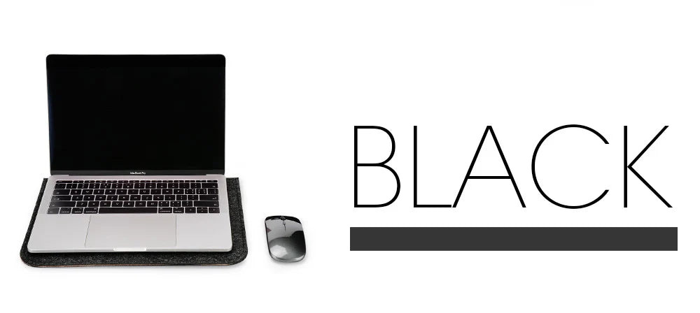 Wollfilz Laptoptasche in verschiedenen Größen mit praktischem Zubehör-Yabubestshop