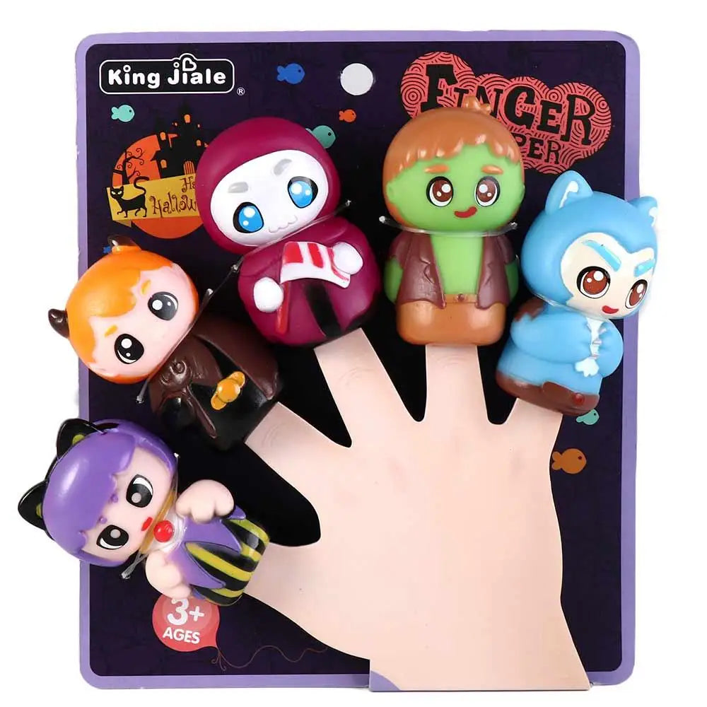 Fingerpuppen Puppenspielzeug Dinosaurier Tierkopf Handschuhe Spielzeug