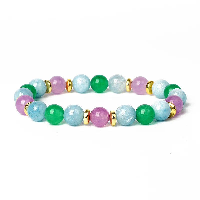Citrin Aventurin Kristall Armband: Feng Shui Glück & Reichtum für Unisex