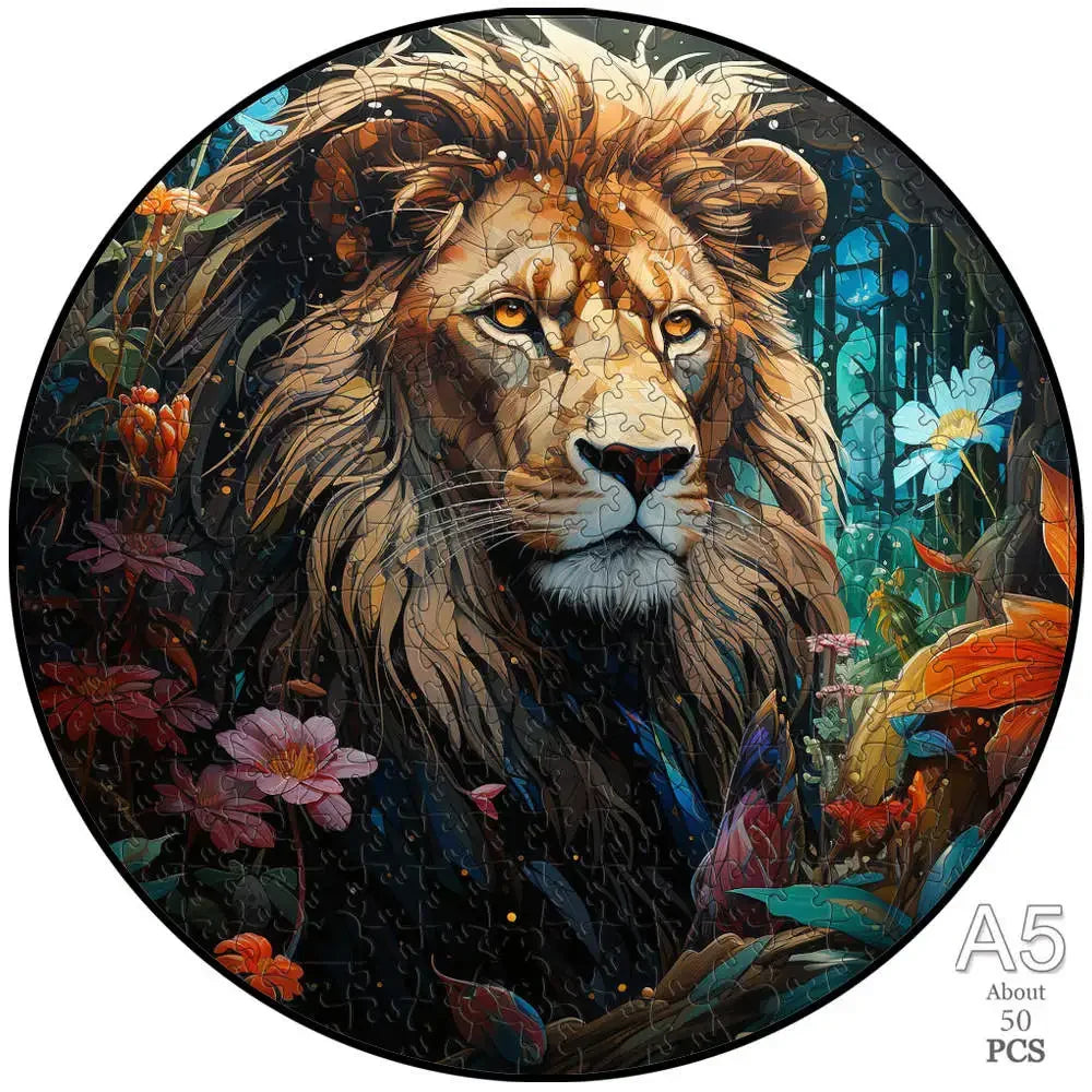 Fuchs Tier Holz 3D Puzzle Pädagogisches Denkspiel für Familien