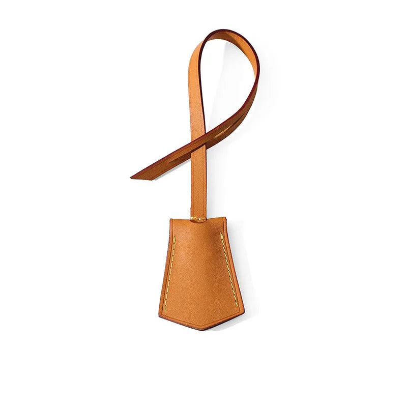 Benutzerdefinierte Initialen, neues gepflanztes Leder, echtes Leder, Vintage-Leder-Anhänger für Tasche zum Aufhängen, Reise-Anhänger, Taschenzubehör-Yabubest - Home & More