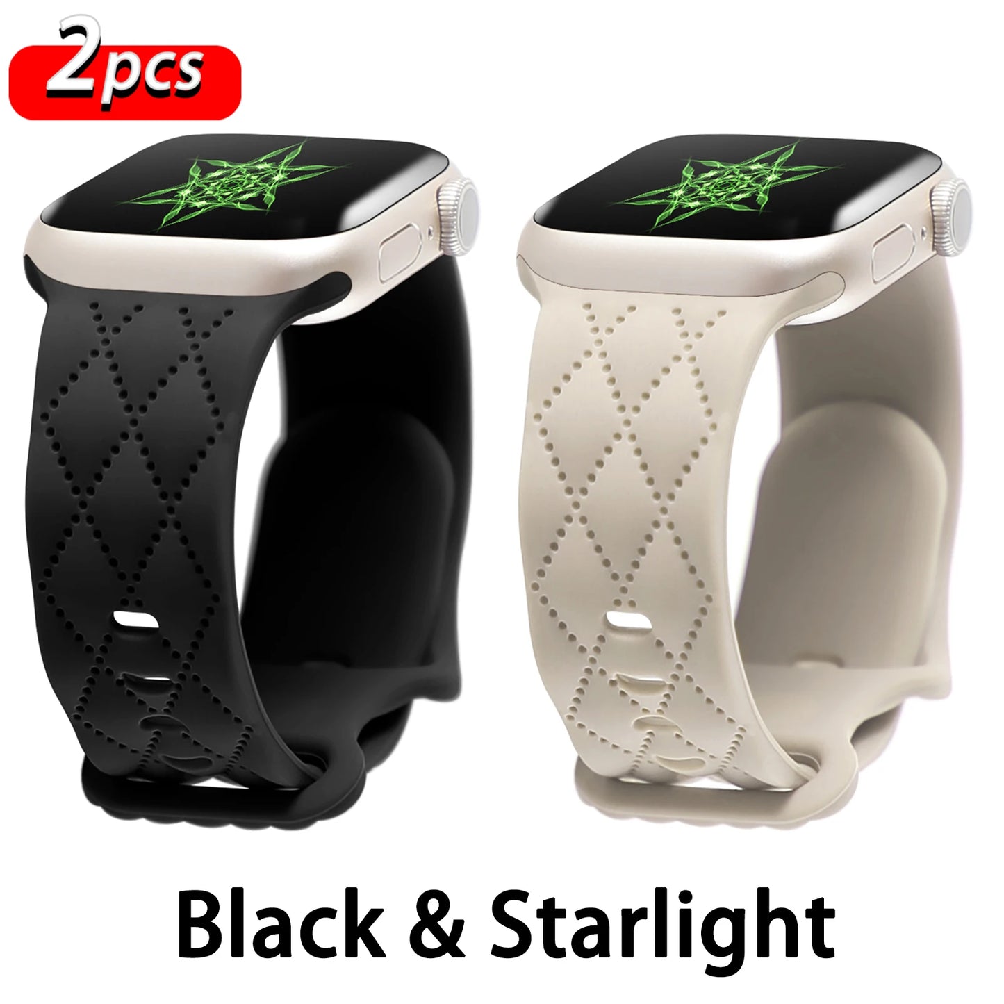 Smartwatch Silikon Armband 38-49mm Sport Freizeit Ersatzband Unisex
