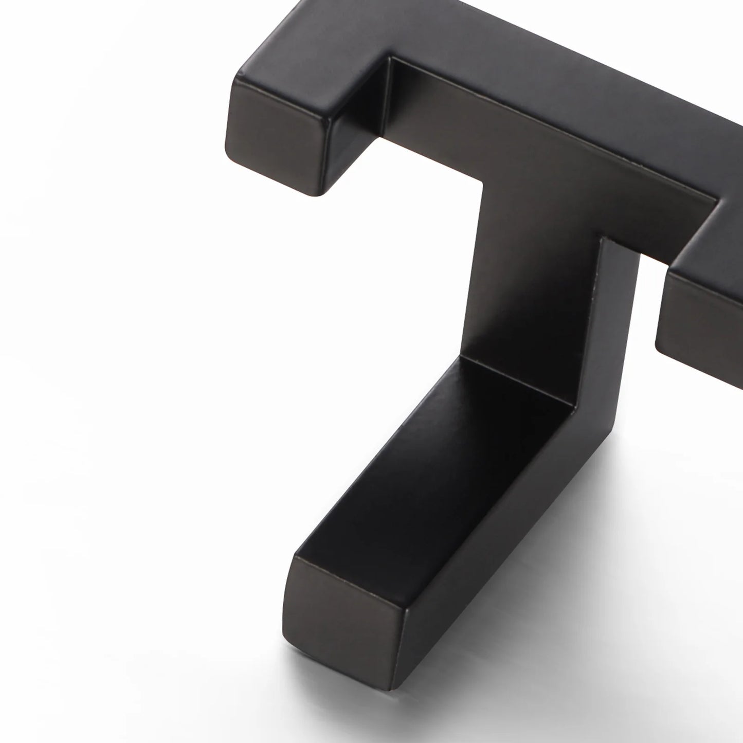 Moderne schwarze Wandhaken aus Zinklegierung für Ihr Zuhause