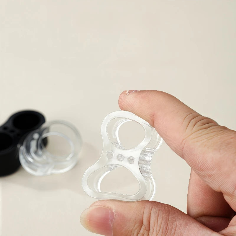 Geräuschloser Silikon Türstopper mit Wandschutz für Tür und Fenster