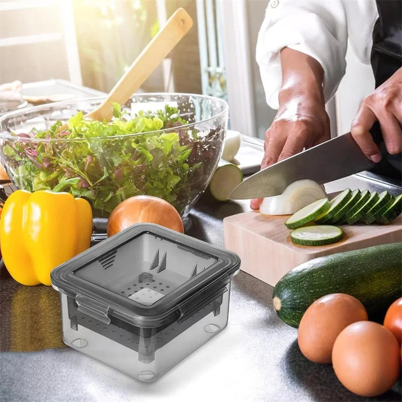 Kunststoff Tofu Presse Set mit Käsetuch für hausgemachten Tofu