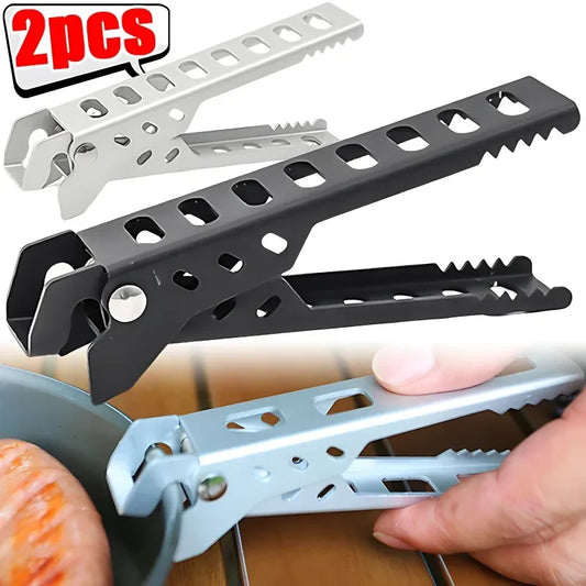 Camping Topfclip Anti-Verbrühung Aluminiumclip Picknick Outdoor Kochgeschirr