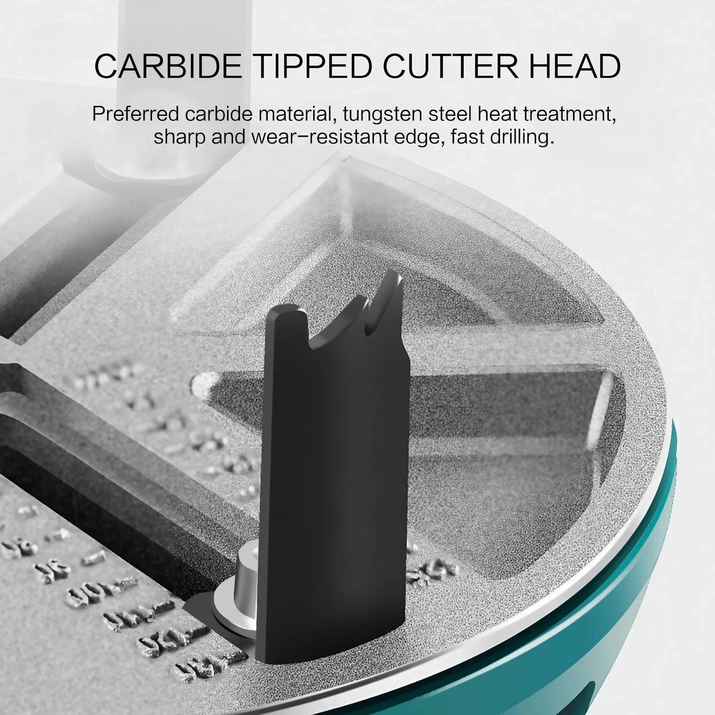 Universal Einstellbarer Lochöffner für Holz, Gips, Kunststoff, Aluminium Bohrer