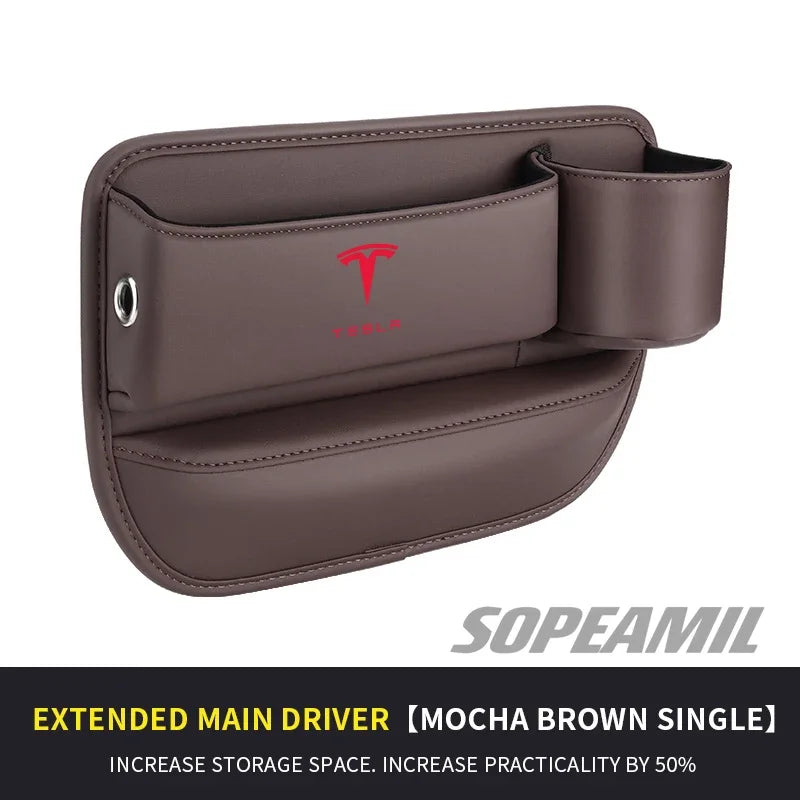 Praktische Auto Sitz Spalt Aufbewahrungsbox mit Becherhalter