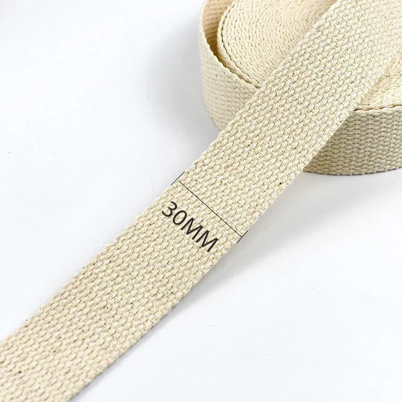 Vielseitiges Canvas Gurtband für Taschen Kleidung DIY Nähzubehör