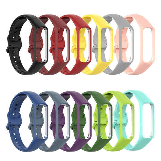 Silikonarmband 21 cm Unisex für Samsung Galaxy Fit 2 Ersatzarmband