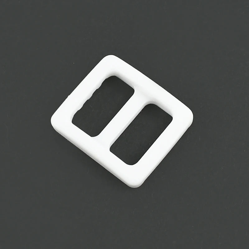 Kunststoff Schnallen Set mit Tri-Glide Ringen für Taschen und Gürtel