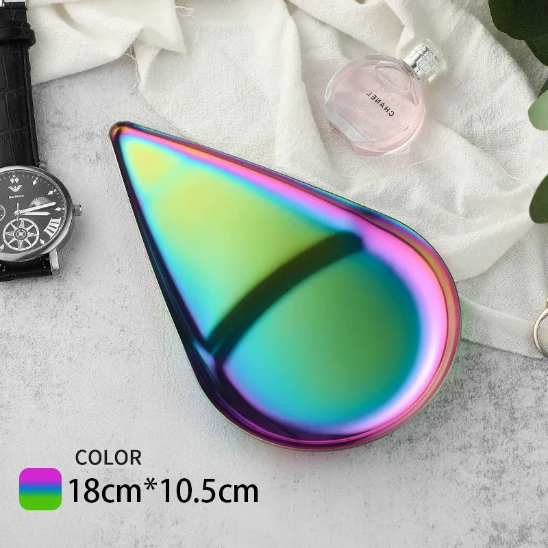 Edelstahl Tablett für Kosmetik und Schmuck – Modern & Praktisch-Yabubest - Home & More