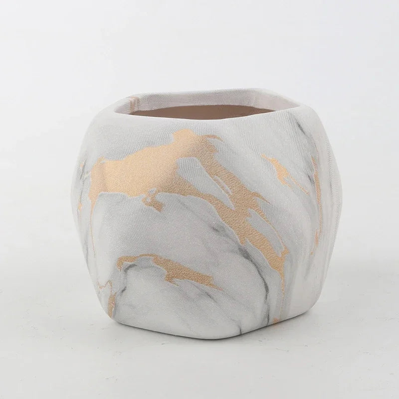 Keramik Blumentöpfe: Sukkulenten, Wasser-Transfer, Nordic Stil