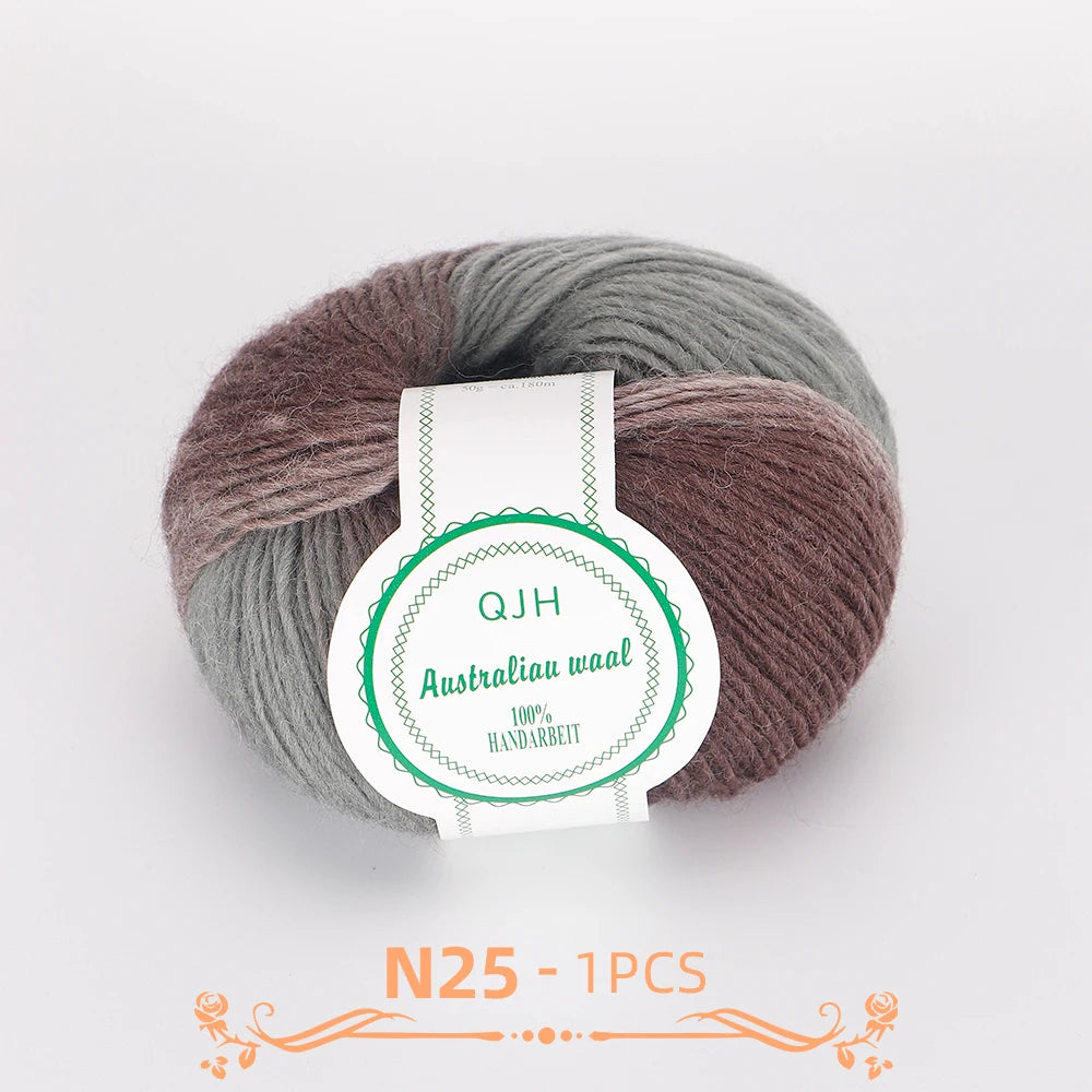 50g Kaschmir Wolle Kammgarn für Häkeln Stricken Umweltfreundlich