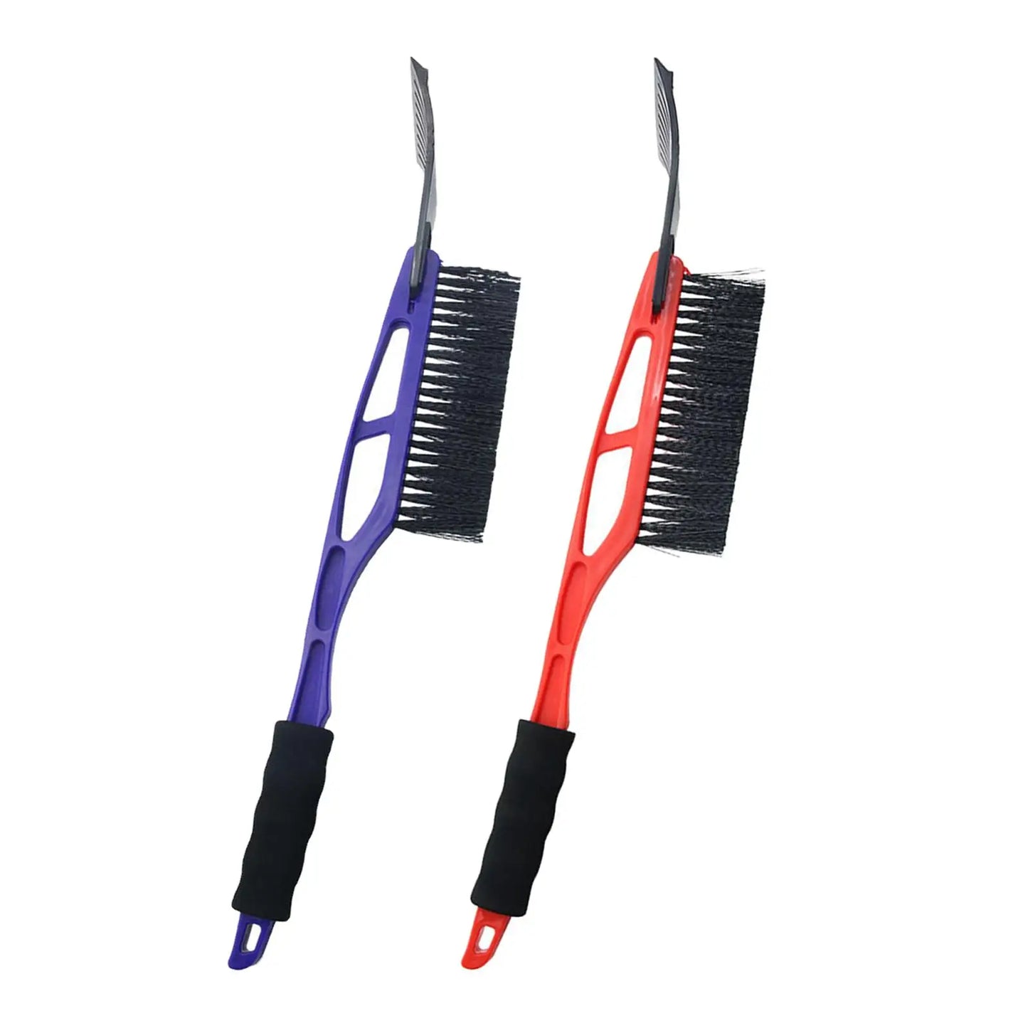 Robuste Schneebürste mit Eiskratzer und EVA-Schaumgriff für Auto und Camping