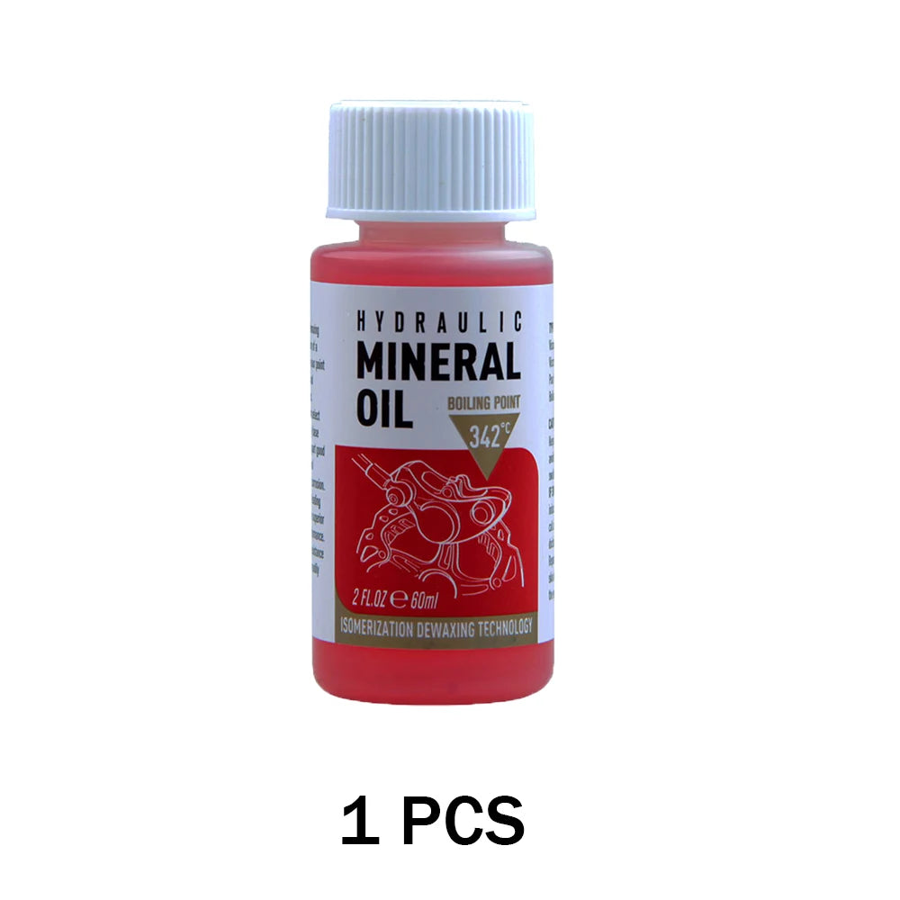 60 ml Mineralöl-Bremsflüssigkeit für Fahrrad Hydraulikbremsen 1-3 Stück