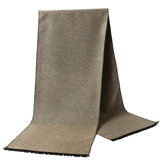 Eleganter karierter Damenschal aus Polyester für Business und Freizeit