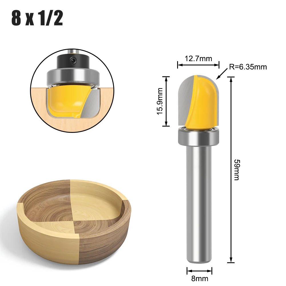 Präziser Schüssel und Tablett Fräser für professionelle Holzbearbeitung