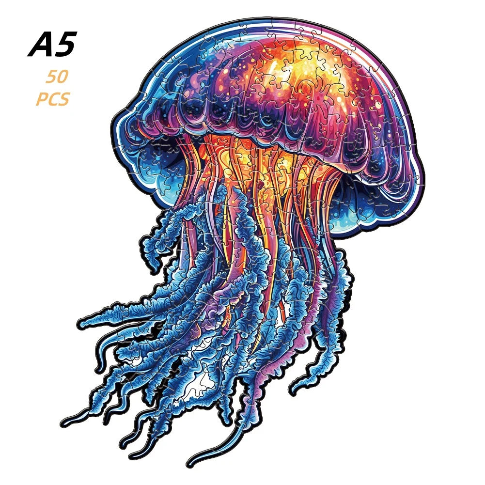 Entspannendes 3D Holzpuzzle für Kreative zur stressfreien Freizeit
