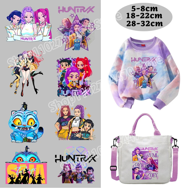 Vielseitige Wärmeübertragung Sticker für Kleidung und Rucksäcke