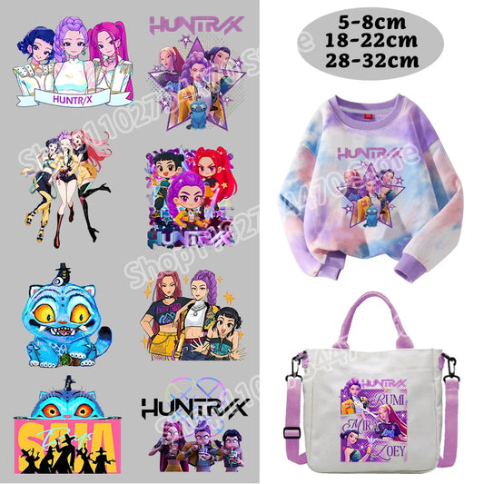 Vielseitige Wärmeübertragung Sticker für Kleidung und Rucksäcke