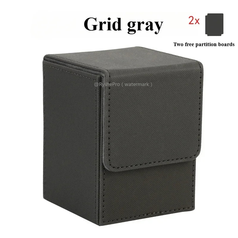 Robuste Deckbox für über 100 Sammelkarten sichere Aufbewahrung